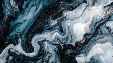 Obraz premium Cool Blue Abstract Background for Creative Projects