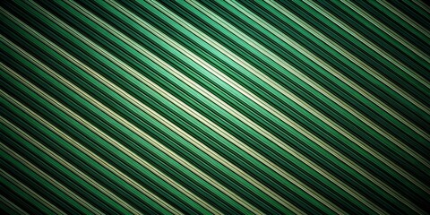Dark Green Diagonal Striped Pattern Background for Textures and Designs