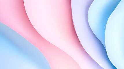 Serene Pastel Gradient Background With Spacious Text Area