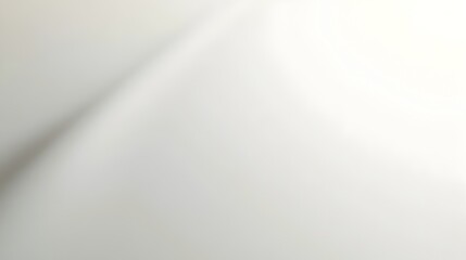 Smooth Matte White Background with Ample Space for Text or Design