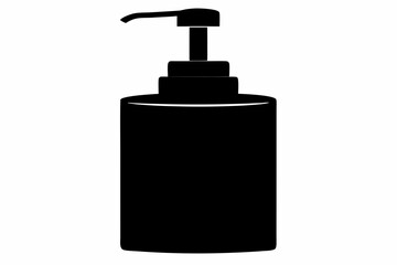 


Soap Bottle Silhouette Vector, Soap Pump Bottle Clipart, soap dispenser liquid water. 
