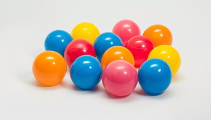 Bouncing Fun: Colorful Children's Plastic Toy Balls
