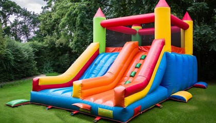 Jumping for Joy: The Ultimate Inflatable Bouncy Castle Slide for Kids