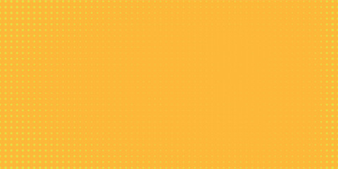 Fototapeta premium Dots halftone yellow and dark blue color pattern gradient grunge texture background. vector