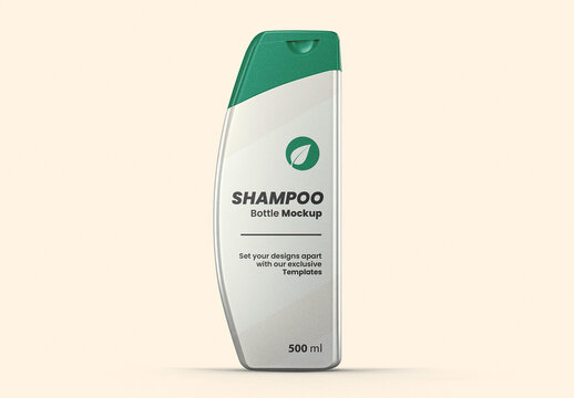 Shampoo Bottle Mockup