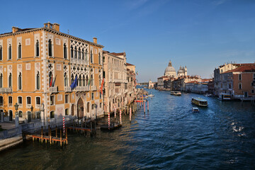Fototapeta premium Venedig - Canal Grande mit Santa Maria della Salute