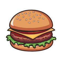 Hamburger icon vector illustration