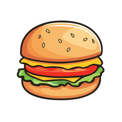 Hamburger icon vector illustration