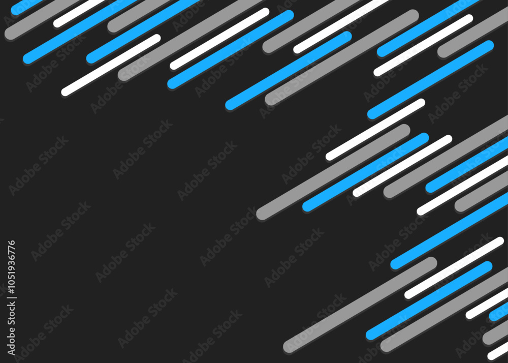 Poster minimalist background with abstract diagonal stripes pattern and with some copy space area