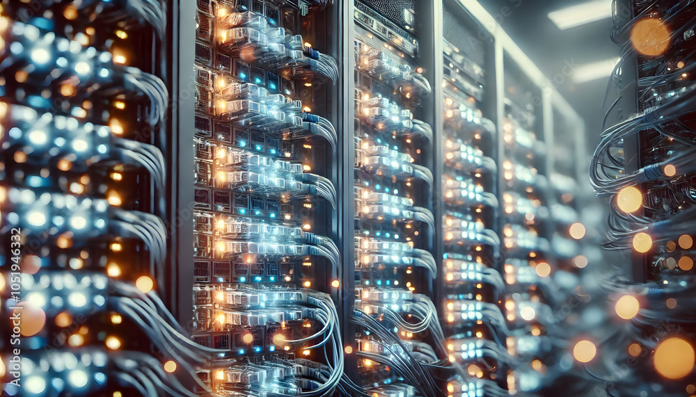 Poster Exploring the intricacies of advanced server technology in modern data centers