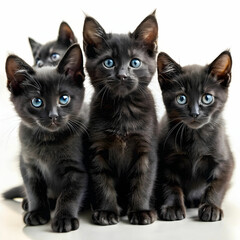 black kittens