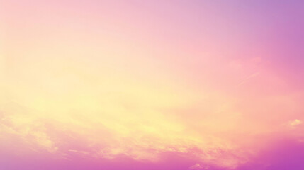 Fototapeta premium serene gradient of soft pink and yellow hues fills sky, creating calming atmosphere that evokes feelings of peace and tranquility