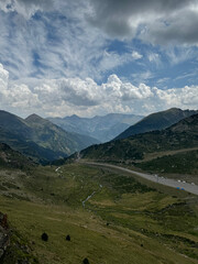 Naklejka premium Andorra and the mountains