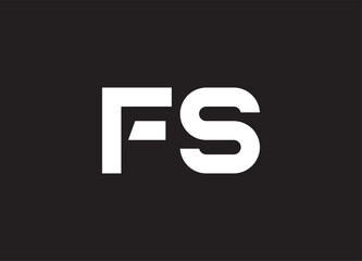 FS letter logo and initial logo design