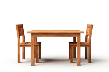 Fototapeta premium Chair table furniture room.