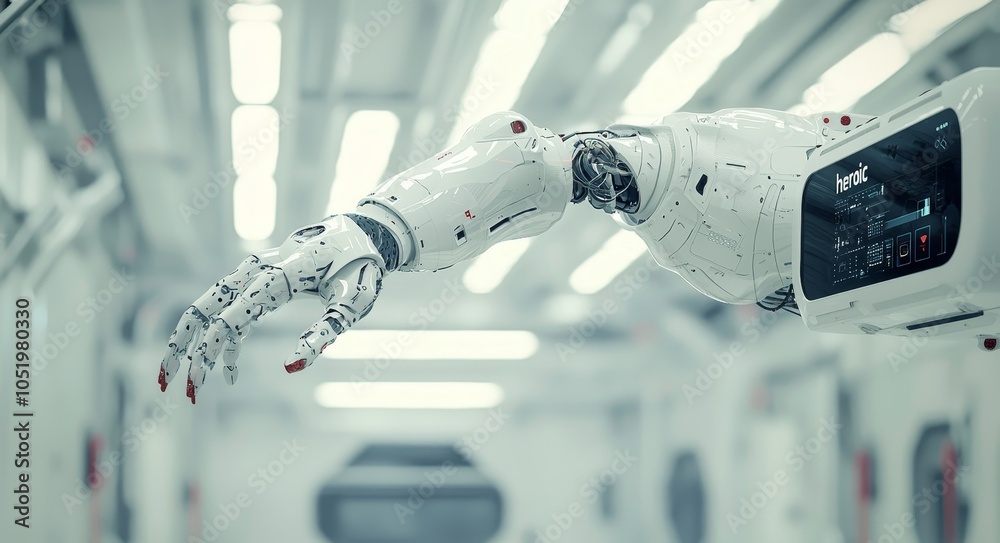 Aufkleber iot software to control automation manufacturing of industry 4.0 or fourth industrial revolution usi