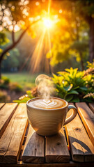 Early Morning Cappuccino