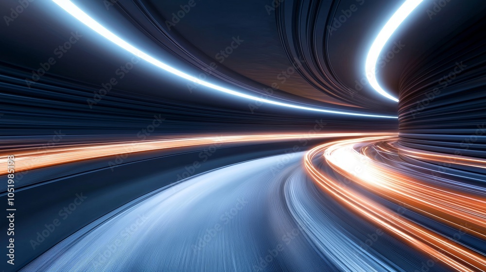 Poster in a modern design, abstract technology and cyberspace demonstrate their futuristic and digital dime