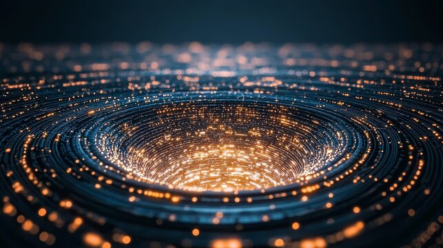 A quantum computing lab filled with glowing quantum processors and intricate quantum algorithms