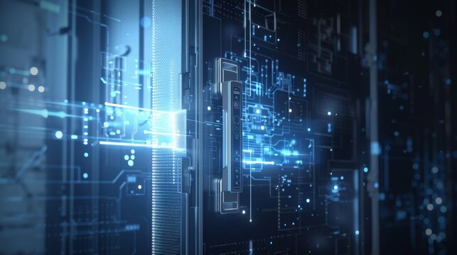 Say goodbye to lost or forgotten keys with the convenience of 5Gpowered smart locks.