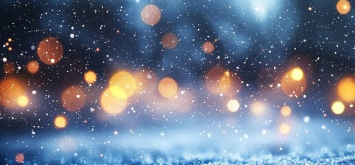 Obraz premium Abstract white bokeh background with blurred lights, light gray, and silver colors