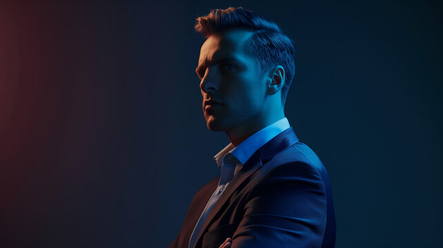 Gerente General Representando Crecimiento y &Eacute;xito Profesional