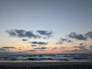 Obraz premium sunset over the sea