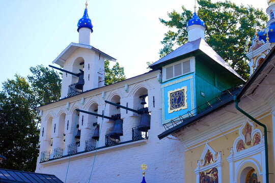 The city of Pechora in the Pskov region. The ancient city of Pechora
