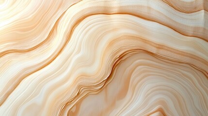 Abstract Smooth Beige Wave Marble Background