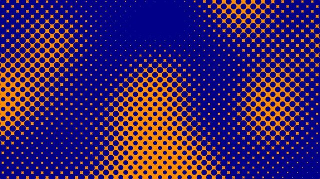 abstract colorful background wavy motion trendy groovy halftone animation collage retro style pop art vibes footage video