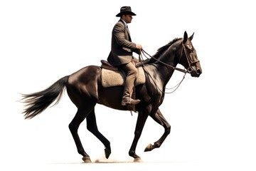 Horserider mammal animal riding.