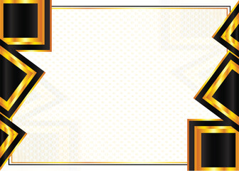  certificate design yellow and black background with a frame