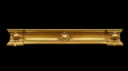 Ornate Gold Trim, Decorative, Architectural, Design, Interior Design, Detail