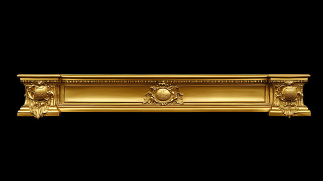 recommend clip art: Ornate Gold Trim, Decorative, Architectural, Design, Interior Design, Detail