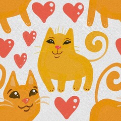 abstract seamless endless repeat pattern background fabric fashion design allover print wrapping paper digital illustration art texture textile wallpaper colorful apparel image 