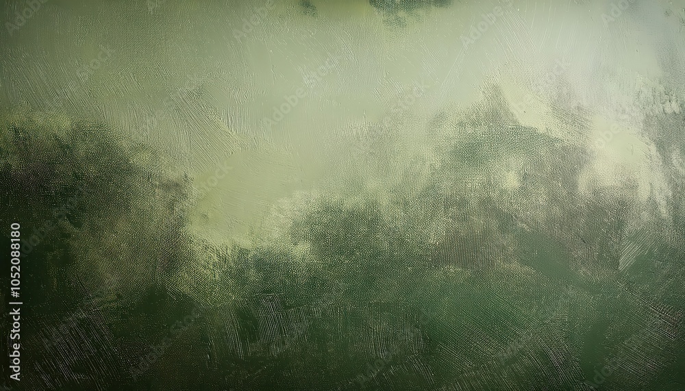 Poster Abstract Green Texture with Light Strokes and Subtle Grunge Patterns. Ideal for Nature Themed Backgrounds, Environmental Campaigns, or Relaxing Spa and Wellness Design Concepts