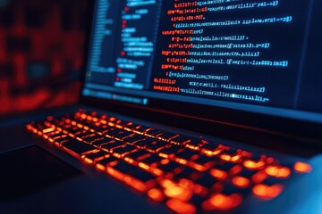 Syntax for secure information transmission running on screen, Code on screen, information security