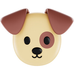 Animoji Dog Emoji 3D Icon