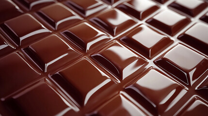 Chocolate bar with square segments rich wallpaper