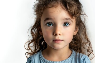 Naklejka premium White Small Girls