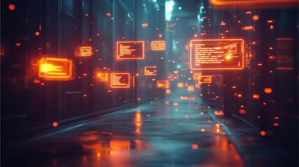 Obraz premium close-up of A colorful collection of speech bubble with various shapes and sizes