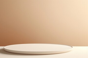 Table plate simplicity tableware, digital paint illustration.  image