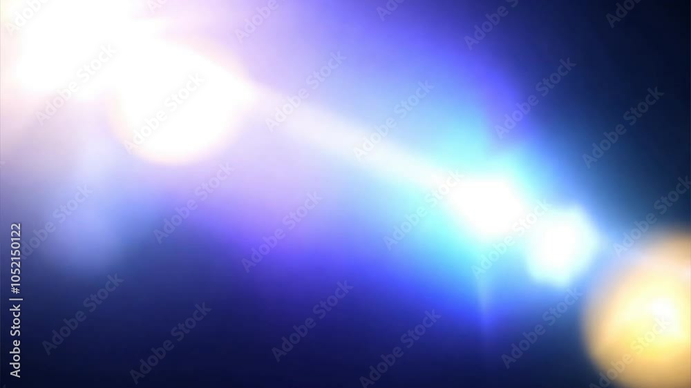 Wall mural cosmic flare: a radiant burst of celestial light cuts through the darkness, illuminating the vast ex