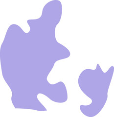 Map of Denmark highlighting the capital, Copenhagen