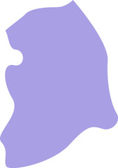 A detailed map of South Korea, highlighting the capital city, Seoul