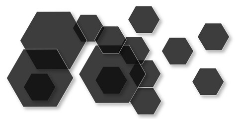 Abstract white background with hexagon and hexagonal background. Luxury white pattern with hexagons. abstract 3d hexagonal background with shadow. 3D futuristic abstract honeycomb mosaic background.