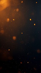 Fototapeta premium Warm Cinematic Bokeh with Soft Glow