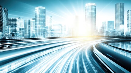 Vibrant blue business background, abstract design, suitable for corporate branding, presentations, and digital media.