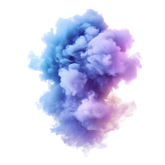 The effect of fog on a black background. Smoke texture