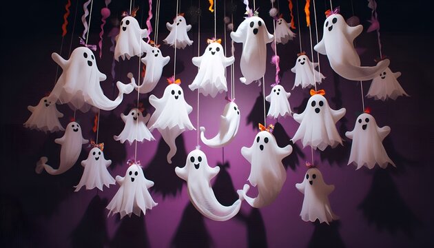Halloween ghost decoration